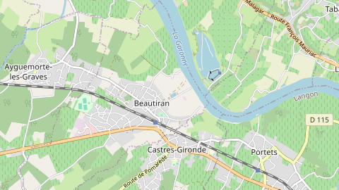Carte de localisation de l'évènement