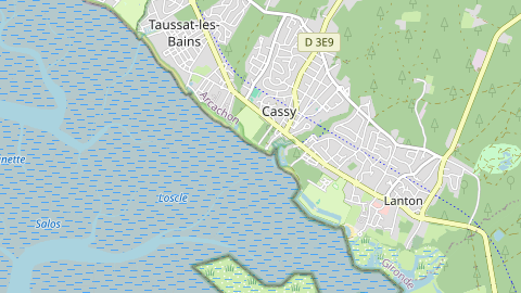 Carte de localisation de l'évènement