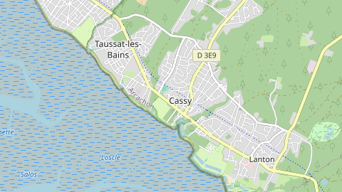 Carte de localisation de l'évènement