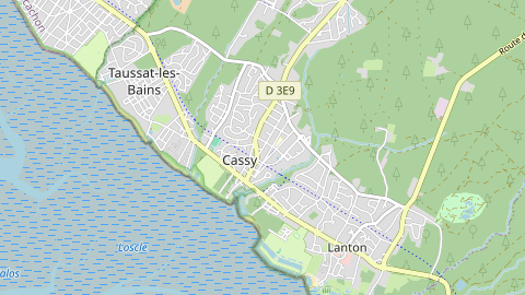 Carte de localisation de l'évènement