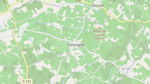 Carte de localisation de l'évènement