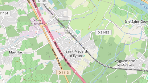 Carte de localisation de l'évènement