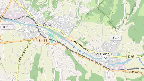 Carte de localisation de l'évènement