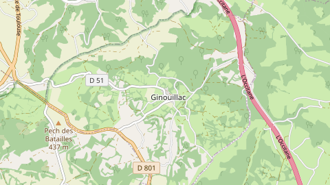 Carte de localisation de l'évènement