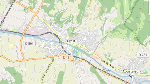 Carte de localisation de l'évènement