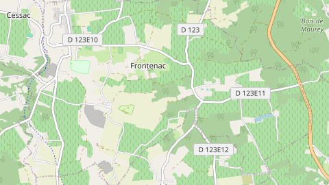 Carte de localisation de l'évènement