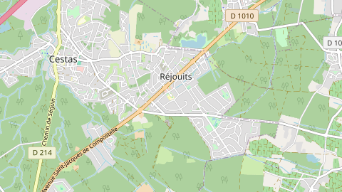 Carte de localisation de l'évènement