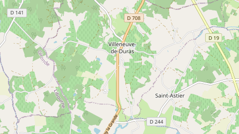 Carte de localisation de l'évènement