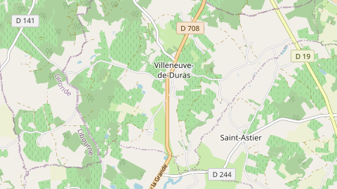 Carte de localisation de l'évènement