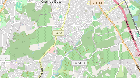 Carte de localisation de l'évènement