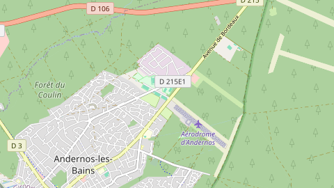 Carte de localisation de l'évènement