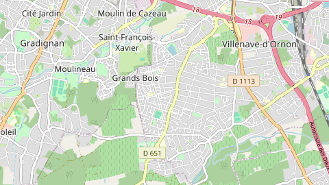 Carte de localisation de l'évènement