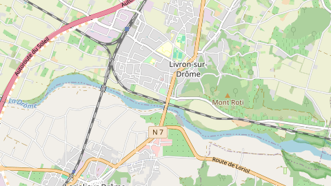 Carte de localisation de l'évènement
