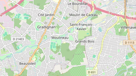 Carte de localisation de l'évènement