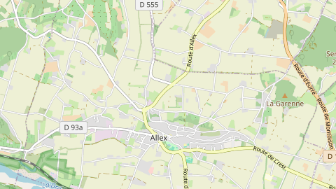 Carte de localisation de l'évènement