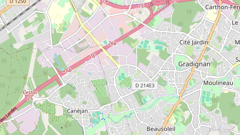 Carte de localisation de l'évènement