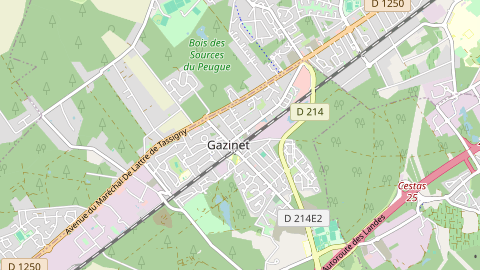 Carte de localisation de l'évènement