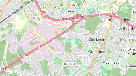 Carte de localisation de l'évènement