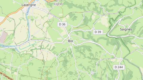 Carte de localisation de l'évènement