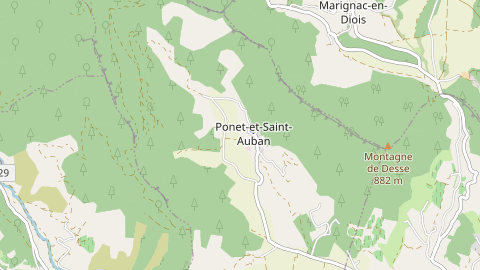 Carte de localisation de l'évènement