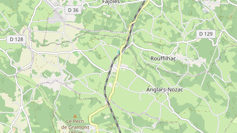 Carte de localisation de l'évènement