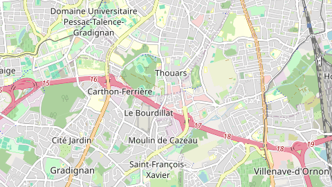 Carte de localisation de l'évènement