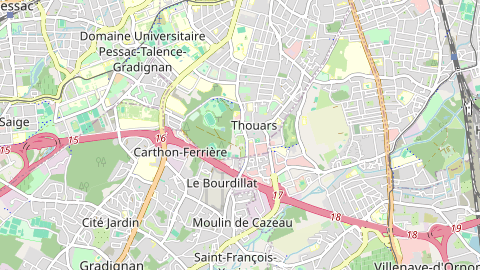 Carte de localisation de l'évènement