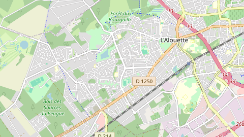 Carte de localisation de l'évènement