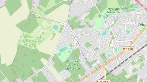 Carte de localisation de l'évènement