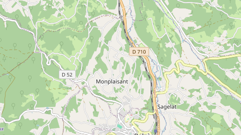Carte de localisation de l'évènement