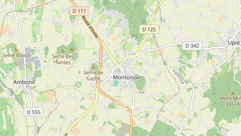 Carte de localisation de l'évènement