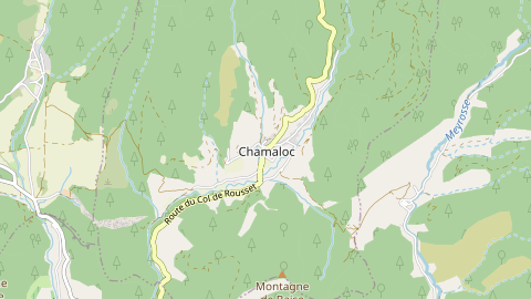 Carte de localisation de l'évènement
