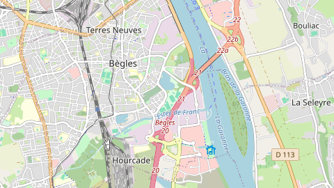 Carte de localisation de l'évènement