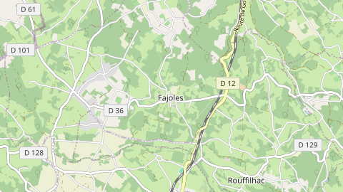 Carte de localisation de l'évènement