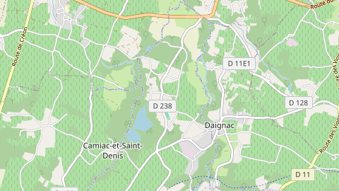 Carte de localisation de l'évènement