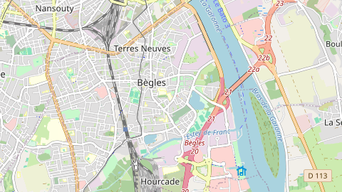Carte de localisation de l'évènement