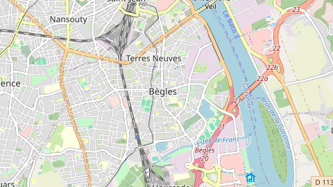 Carte de localisation de l'évènement