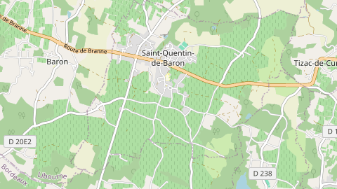 Carte de localisation de l'évènement