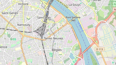 Carte de localisation de l'évènement