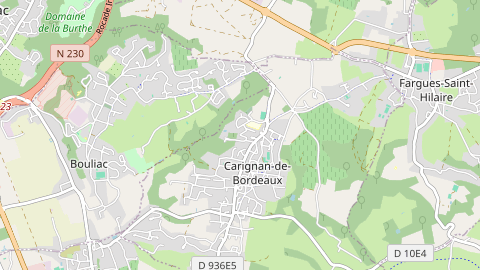 Carte de localisation de l'évènement