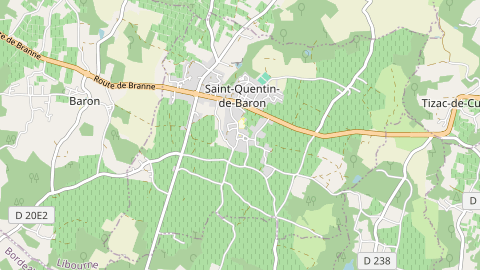 Carte de localisation de l'évènement