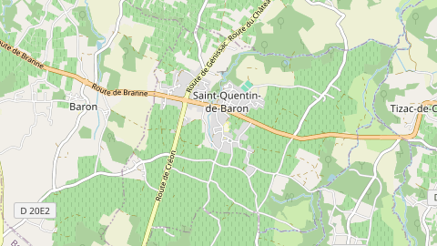 Carte de localisation de l'évènement