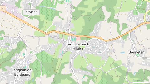 Carte de localisation de l'évènement
