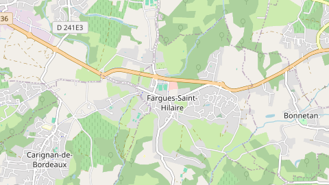 Carte de localisation de l'évènement