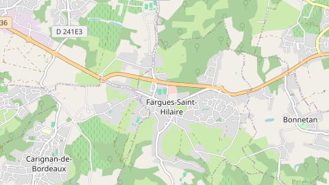 Carte de localisation de l'évènement