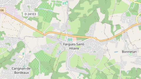 Carte de localisation de l'évènement