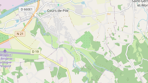 Carte de localisation de l'évènement