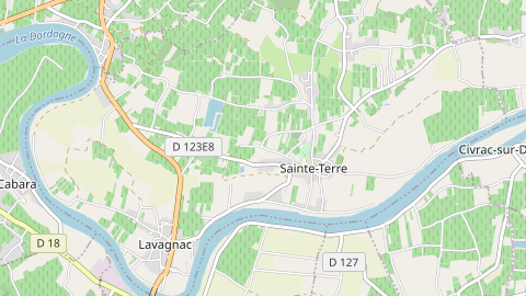 Carte de localisation de l'évènement