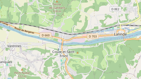 Carte de localisation de l'évènement