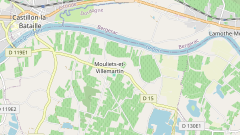 Carte de localisation de l'évènement